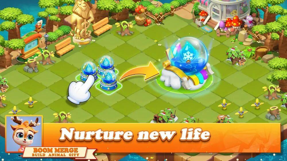 Boom Merge : Build Animal City