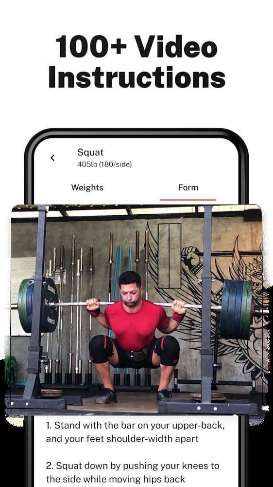 StrongLifts Weight Lifting Log