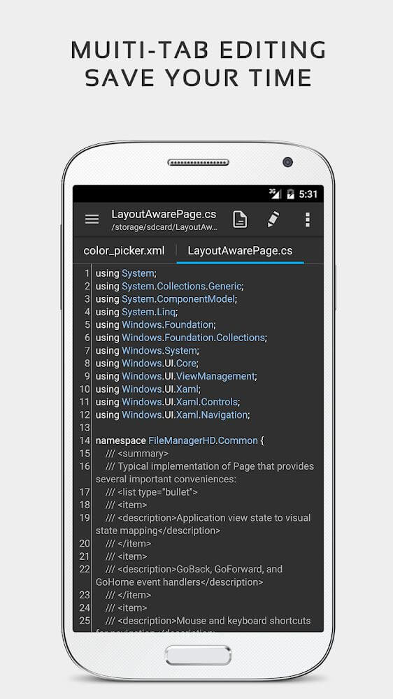 QuickEdit Text Editor Pro