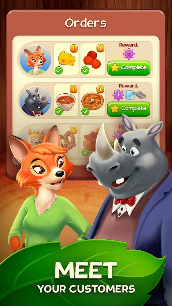 Merge Inn – Tasty Match Puzzle