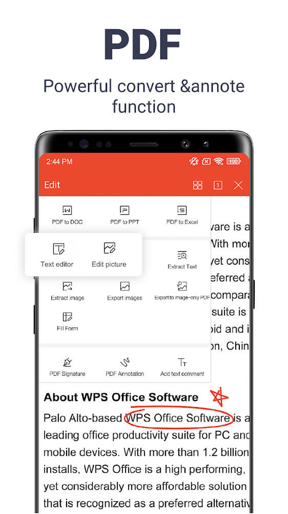 WPS Office – Free Office Suite for Word,PDF,Excel