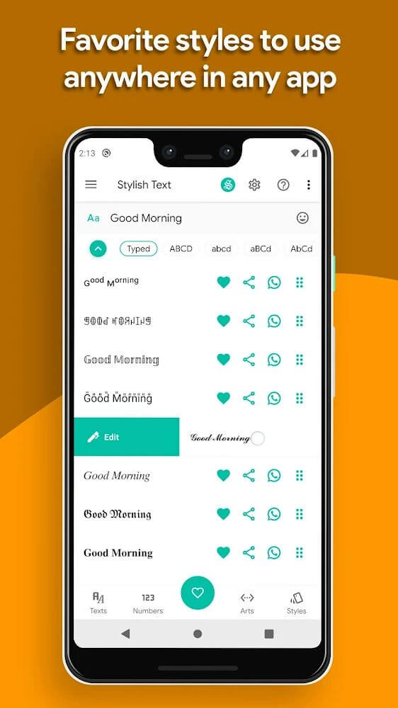 Stylish Text – Fonts Keyboard, Stickers, Nicknames