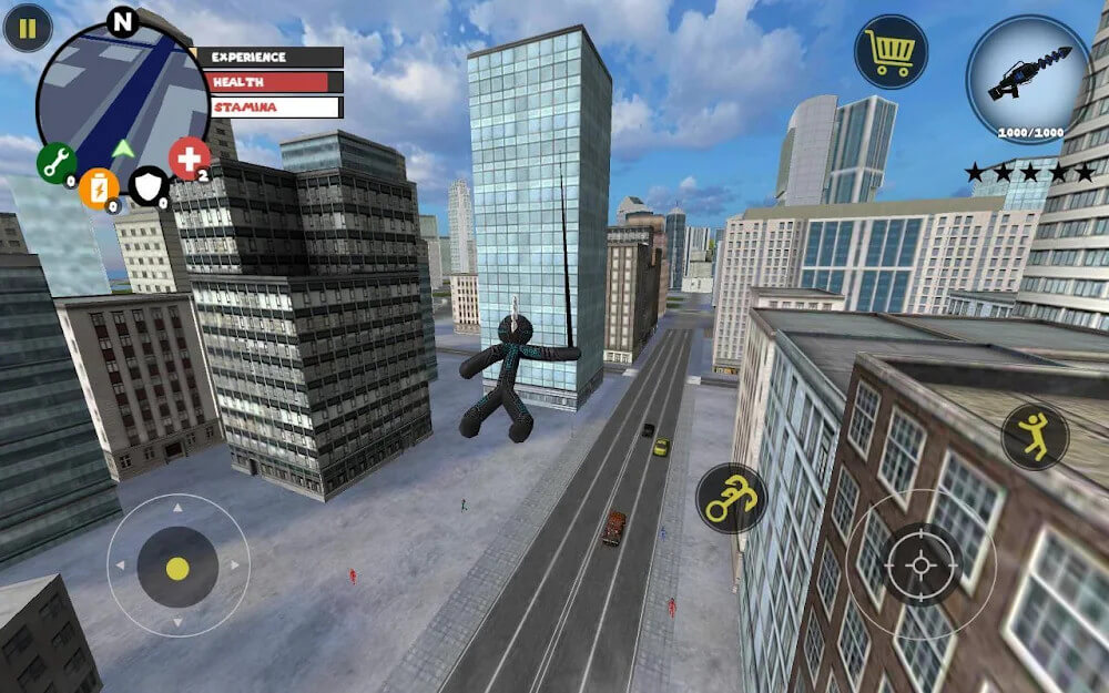 Stickman Rope Hero