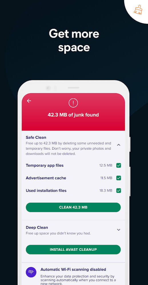 Avast Antivirus – Mobile Security & Virus Cleaner