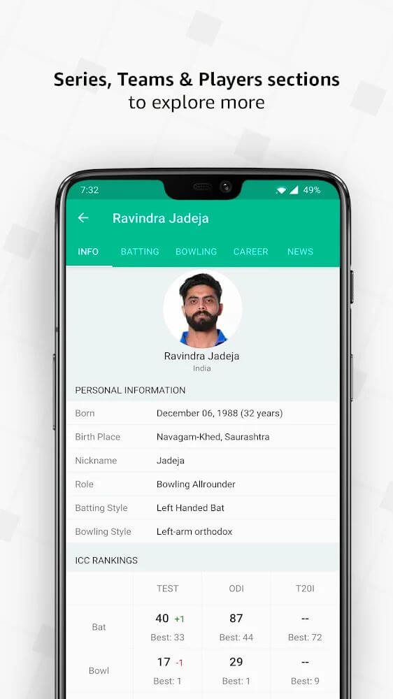 Cricbuzz – Live Cricket Scores & News