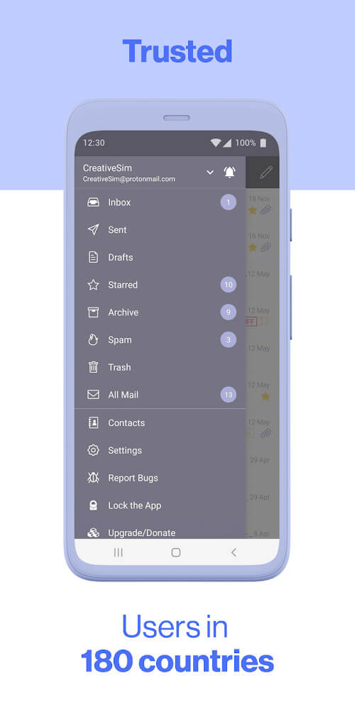 ProtonMail – Encrypted Email