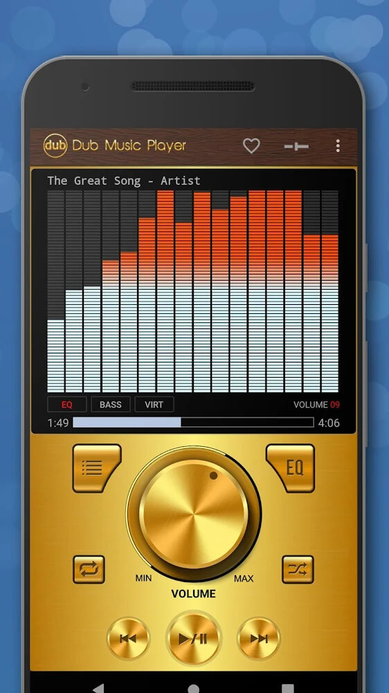 Dub Music Player – Free Audio Player, Equalizer