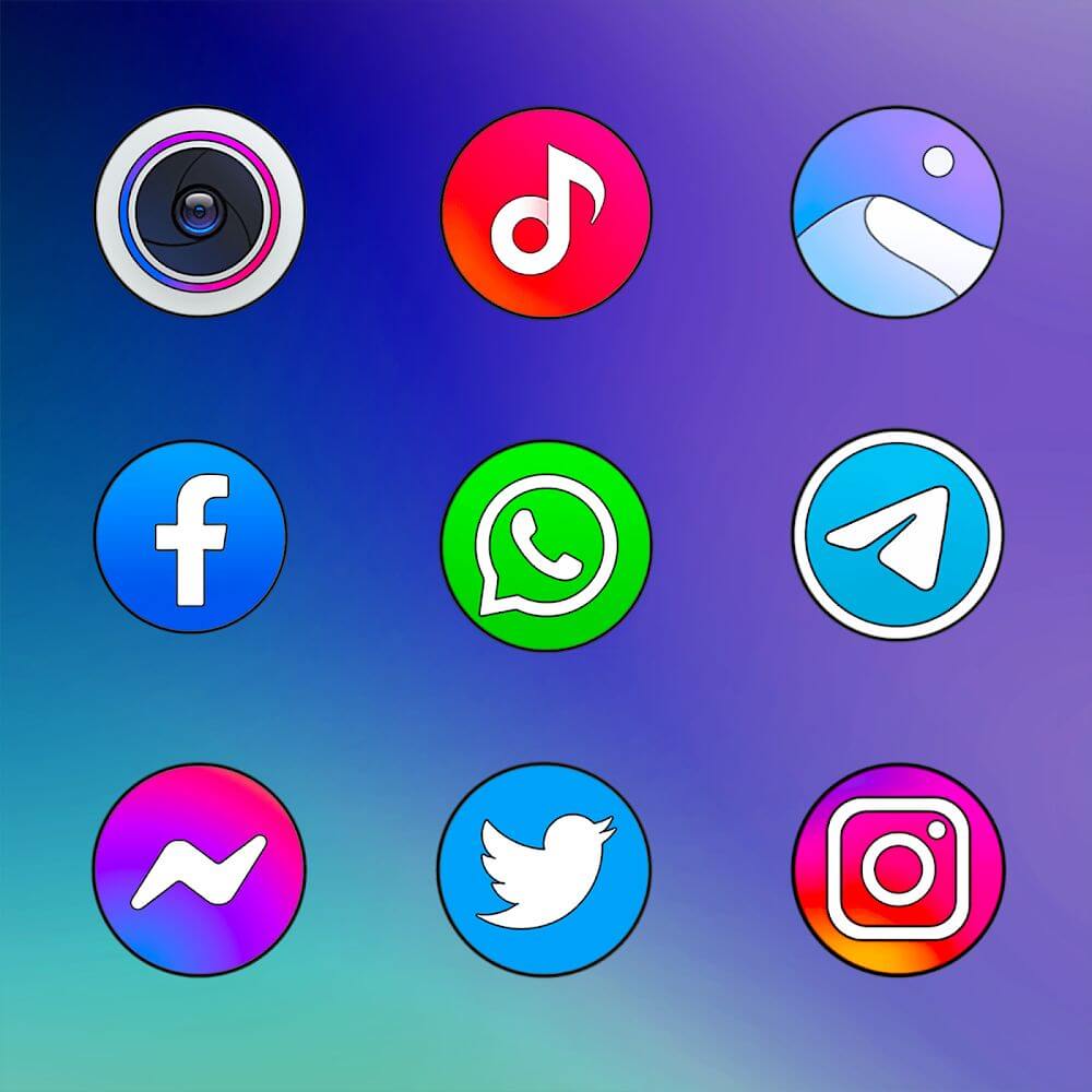 MIUl Circle – Icon Pack