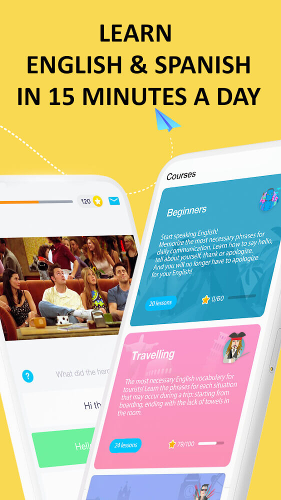 EWA: Learn English & Spanish Language