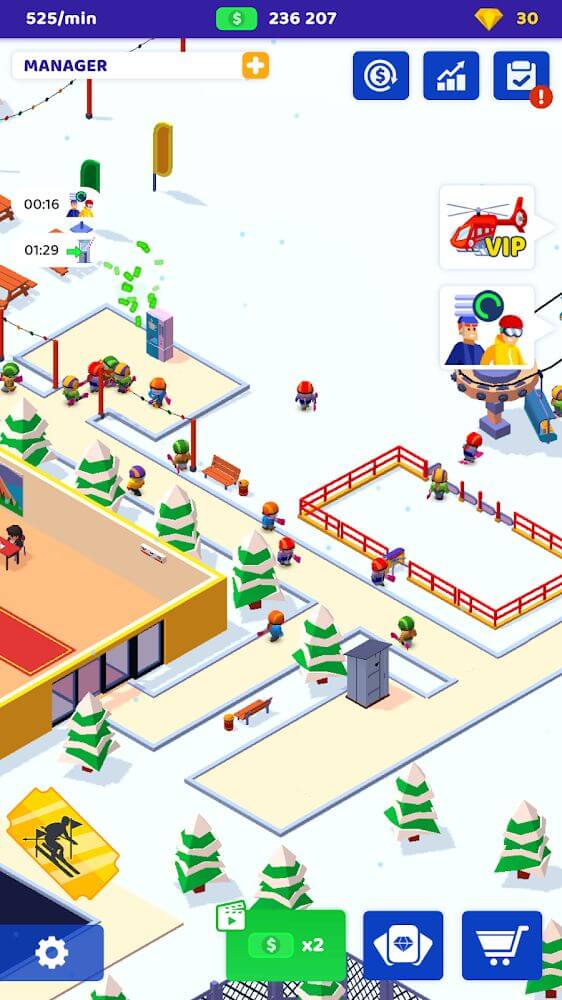 Ski Resort: Idle Snow Tycoon